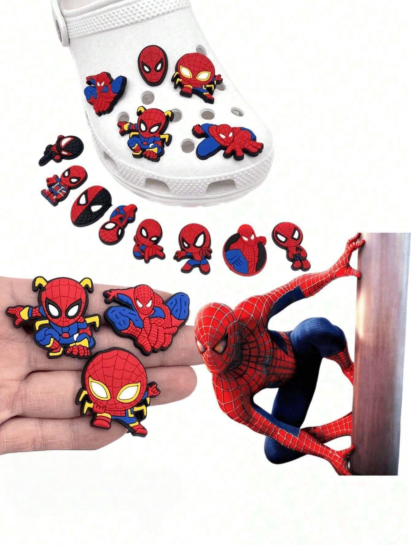 13pcs/26pcs/39pcs Anime Cartoon Theme Shoe Charms, Including Shoe Flowers, Shoe Buckles, Detachable Shoe Flowers, Decorative Buttons For Shoes, Perfect For Back To School Gifts For Classmates And Friends, Ideal For Birthday, Holiday Decorations And Halloween/Christmas Gifts For Friends, Family And Colleagues - Multicolor - View 1