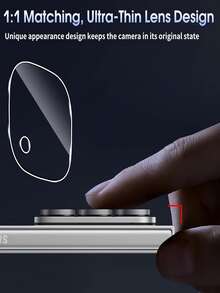 2pcs Full Coverage Transparent Camera Lens Tempered Glass Screen Protector Compatible With Xiaomi Notet 15/14/13/Pro Gift For Birthday, Family, Friends Lens Protector, Phone Accessories Waterproof Shockproof Anti-Fall Anti-Fall Scratch Resistant Anti-Fingerprint - Clear - View 5