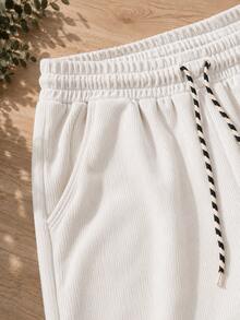 Women Sweatpants - White Pan - View 3
