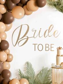 mama look 1pc,Multi-Style,Wedding Party Theme Wall Sticker,Wedding English Decoration,PVC Self-Adhesive Removable,Suitable For Restaurant,Party,Living Room,Bedroom Wall Decoration,Room Decoration,Etc. - Multiple Styles - View 3