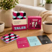150PCS Conversation Starter Cards Family & Couples Question Card Game Date Night Family Game Night Christmas Thanksgiving Birthday Holiday Gift - Multicolor - View 5
