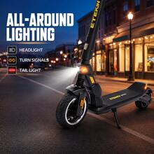 Electric Scooter, 450W 36V 15AH, 9-Inch Pneumatic Tires, Top Speed 24 Mph, 3 Riding Modes, Max Range 30 Miles, 7-8 Hour Charge Time, Dual Suspension System - ETEKHOP - View 9