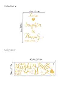 mama look 1pc,Multi-Style,Wedding Party Theme Wall Sticker,Wedding English Decoration,PVC Self-Adhesive Removable,Suitable For Restaurant,Party,Living Room,Bedroom Wall Decoration,Room Decoration,Etc. - Multiple Styles - View 11