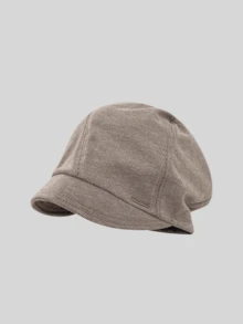 1pc Women's Oversized Crinkled Washed Texture Bucket Hat, Deep Brim Face-Slimming Casual Sun Hat, Versatile Streetwear Hat For Spring, Autumn, Winter, Commuting, Travel And Outdoor - A - View 15