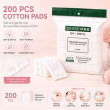 NEFOUME All-In-One Beauty Set With Makeup Bag, Puffs, Bow Headband, Wristbands, Mushroom Puff, Mini Makeup Sponges & 200PCS Cotton Pads, Travel Toiletry Bag Set - Multicolor - View 8