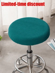 Elastic Round Stool Cover, High Stool Cover, Bar Chair Cover, Swivel Chair Cover (Suitable For Hair Salon), Removable And Washable Chair Cover, Machine Washable, Suitable For All Seasons - Multicolor - View 20