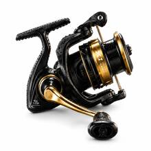 HASIDA X1 Rotating Fishing Reel, All-Metal Slanted Spool, Interchangeable Left/Right Handle, Long-Distance Casting, Universal Micro Fish Reel - Gold - View 8