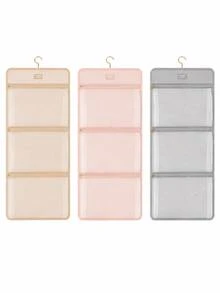 Student Dorm Bedside Storage Rack Hanging Wardrobe Organizer Bag For Underwear, Socks, Door Back Hanging Storage Bag - Multicolor - View 8