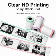 57 X 30 Mm Edge Color White Thermal Paper Till Receipt Roll For PDQ Credit Card Machine, POS, EPOS - View 2