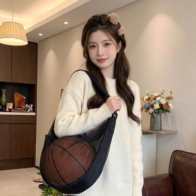 Large Capacity Volleyball Bag, Suitable For Sports Training, Ball Storage Bag, Volleyball Bag, Volleyball Net Bag, Gym Bag, Basketball Storage Bag, Football Storage Bag, Volleyball Storage Bag, Outdoor Storage Bag