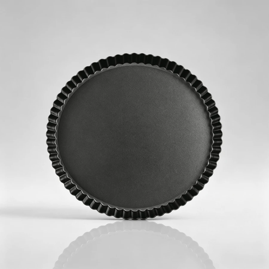 22 Cm Round Baking Mould For Quiche And Tart, Detachable Base Design, Non‑Stick Bakeware For Various Cake‑Making Tasks - View 1