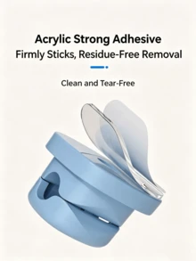3pcs 360° Rotatable Cable Organizer Clips, Self-Adhesive With Built-In Spring Wire Holder, Residue-Free Acrylic Material, Suitable For 0-7mm Charging Cables, Earphone Cables And Mouse Cables, Perfect For Car And Office Supplies, Home Office Desk, Phone, Car Wall, Desktop, Bedside Table Adhesive Cable Management Storage Box - Sets - View 7