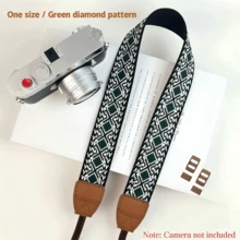 Wide Camera Shoulder Strap, Vintage Camera Strap, Universal For DSLR And Mirrorless Cameras, Suitable For Neck, Crossbody And Wrist Strap, Camera Accessories, Anti-Drop Camera Rope - View 10