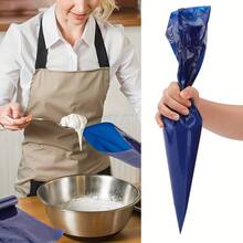 100Pcs Disposable Piping Bags, 12 Inch Dark Blue Thickened Icing Bags, Cake Decorating Tool For Cupcakes, Cookies, Home Bakery, Halloween Christmas Party - View 11