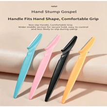 1/3/6pcs Pink Tools, Suitable For Eyebrow Trimming, Hair Removal, Shaving Small Hair, Grooming - Pink - View 6