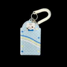 1pc Cute Polka Dot Bear Series Card Holder, Polka Dot Bear Star Card Clip, K-Pop Animal Image Photo Card Protective Sleeve, FEINIBOOK, Idol Photo Card Storage, Concert Support, PU Material, Suitable For 3-3.5 Inch Mini Photo Cards, Photo Cards, Korean Idol Small Card Storage, Can Be Used As Keychain, Bag Pendant, Etc. - Card Sleeve - View 16