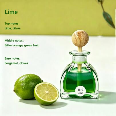 50 ml Araç Uyumlu Koku Difüzörü, Ahşap Boncuklar Takılarak Koku Yayar, Lime ve Nane Portakal olmak üzere 2 Koku Seçeneği, 4-5 Ay Kullanım Süresi, Aile Üyeleri, Arkadaşlar ve İş Arkadaşları İçin Hediye Seçeneği