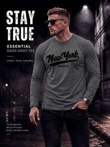 Men T-Shirts - Dark Grey - View 1