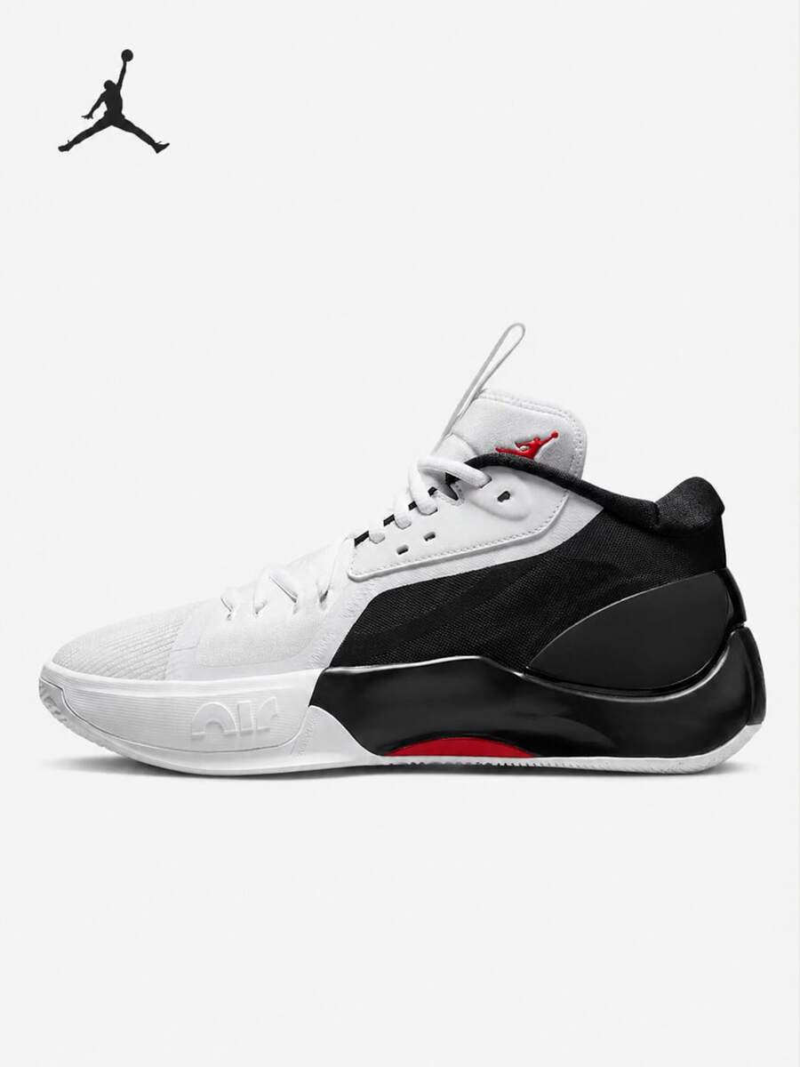 Nike Air Jordan Zoom Separate PF東契奇實戰運動籃球鞋 - 黑與白 - 查看 1