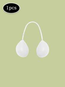 1pc Women's Invisible Bra Pads - Halter Neck Design, Seamless And Comfortable, Suitable For Backless Dresses And Wedding Gowns, Recommended To Buy One Size Larger Than Usual - Transparent - View 8