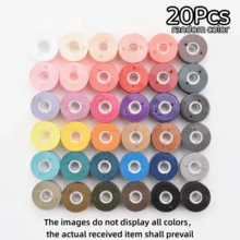 10/15/20/25/40/100Pcs Sewing Machine Colorful Thread Set, Durable Colored Thread (Random Color), Suitable For Handmade And Sewing Projects DIY Clothing Making - Multicolor - View 14