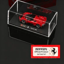 Burago Bimegao 1/64 Ferrari F80 Supercar Alloy Car Model Officially Licensed Collectible Display Model Car Fan Gift - Multicolor - View 9
