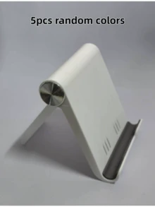 5/1pc Foldable Portable Desktop Phone Stand, Premium ABS Material, Adjustable Angle, Compact Lightweight, Pocket Size, Compatible With All Smartphones And Tablets, Stable Non-Slip, Space-Saving - Multicolor - View 12