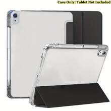 Tri-Fold Tablet Protective Case, Compatible With Honor Pad X8a, Matte Texture, Smart Sleep/Wake, Pen Slot, Full Coverage Anti-Drop, Tab M11 Protective Case, MatePad Protective Case, Compatible With Huawei MatePad SE 11-Inch, Pad2/Pad SE 11-Inch Tablet Protective Case, Compatible With IPad 10th Generation Tablet Protective Case, A16 Protective Case - Black - View 2