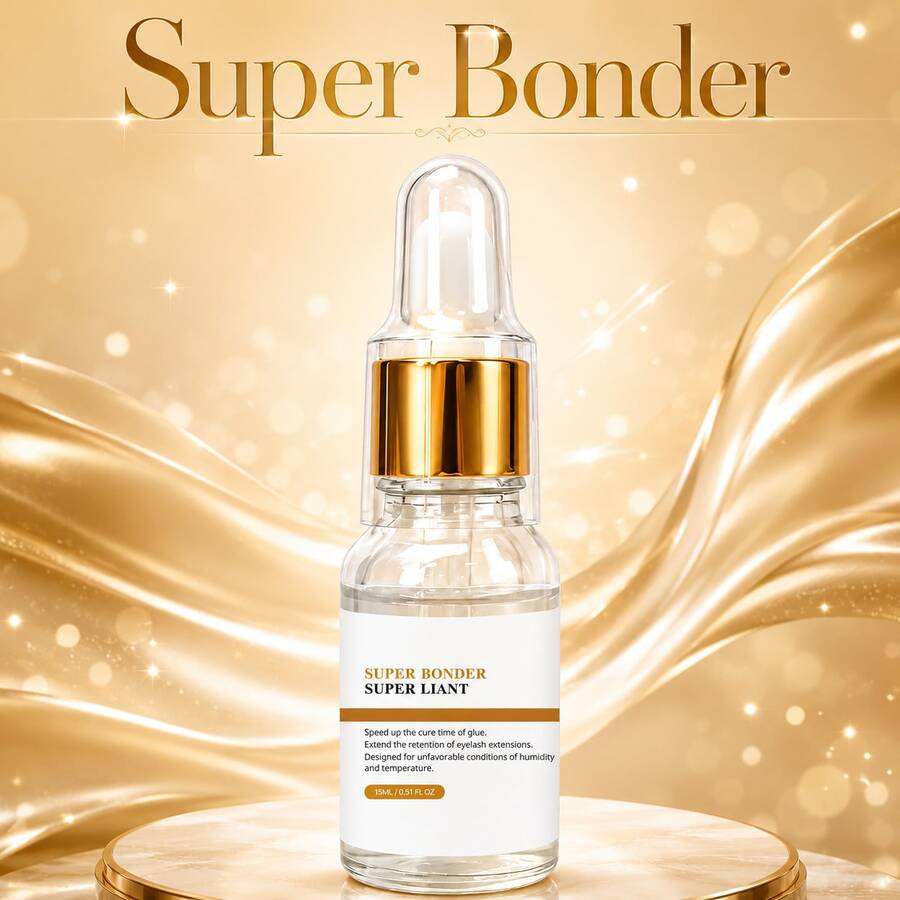 SRCKFIZ Super Lash Extension Curing Agent, 15ml Lash Glue Accelerator, Low Irritation Lash Curing Agent, Shorten Glue Curing Time And Improve Lash Durability, Suitable For Professional Lash Technicians - View 1