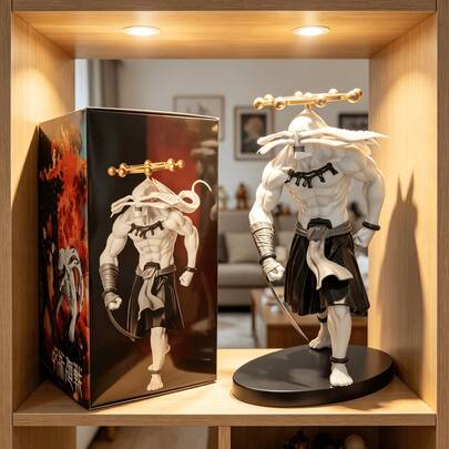 1 buc. figurină anime model Divine General Mahoraga cu inel Eight-Handed Sword, ornament periferic pentru carcasă de birou, cadou pentru iubit, jucărie, obiect pentru cupluri, figură anime, Funk Pop