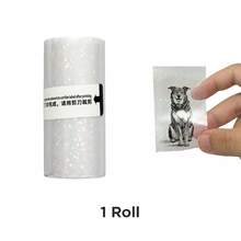 Flash Dot Glitter Transparent Mini Printer Thermal Sticker Paper Self-Adhesive 53 X 28mm, Thermal Printer Paper, Compatible With Most Mini Pocket Receipt Printers For Notes Journal Photo Study - View 15