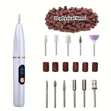 Multifunctional Nail Polish Remover, Powerful, 9-Speed Adjustable, With Visual Screen, Portable And Easy To Use, Suitable For Nail Polishing/Trimming, Nail Removal, Shaping And Polishing, Equipped With LCD Display, Fully Automatic - Multicolor - View 11