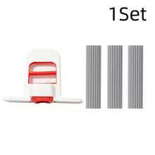 1Set/2Sets No-Wash Desktop Cleaner - Quick Cleaning Design, Compact Desktop Scrubber For Home, Office, Bathroom And Kitchen, Wall Flat Mop, Sponge Mop, Kitchen Mini Mop, Easy To Store, Sturdy Structure, Home Organization, Dorm Essential - Multicolor - View 14