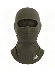 1pc All-Season Multi-Function Mountain Print Balaclava Face Mask, Unisex, Suitable For Daily Outdoor Cycling Wear - Multicolor - View 8