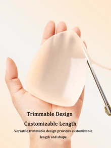 2pcs Triangle Teardrop Bra Pads - Invisible Bra Support Bars, Can Enhance Bust Curve, Soft And Comfortable, Suitable For Daily Wear, Travel, Party, Swimwear, Thin Edge Design, Applicable To Bras And Dresses. - Multi-color - View 5