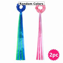 4/6pcs Rainbow Dancing Ribbons, Elastic Dance Sticks For Music Class, Christmas Valentine's Day Handheld Rhythmic Tassel Dance Props Gift, Multi-Color Handheld Dancing Wristbands, Gymnastics Dance Ribbons - Rainbow Ribbon On Wrist - View 10