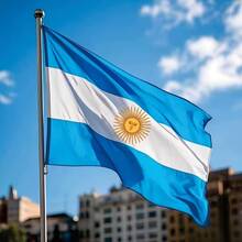 Argentina Flag Argentina Mini Chain Flag World Mini Flag Suitable For Party Events, Classroom, Conference Room, Sports Events, Garden, Festival, Grand Opening, Bar, Sports Club, Celebration - Multicolor - View 2