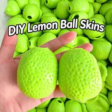 somoving 1pc Color-Changing Lemon Squeeze Ball, Soft TPR Material, Crunchy Squeeze Toy, Realistic Lemon Fruit Shape, Anxiety Relief Desk Decor, Fidget Toy, Party Gift, Daily Relaxation - Multicolor - View 8