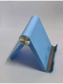 5/1pc Foldable Portable Desktop Phone Stand, Premium ABS Material, Adjustable Angle, Compact Lightweight, Pocket Size, Compatible With All Smartphones And Tablets, Stable Non-Slip, Space-Saving - Multicolor - View 13