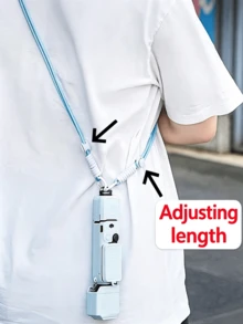 Adjustable Neck & Shoulder Strap Lanyard Compatible With DJI Osmo Pocket 4/3, Cute Creative Portable Crossbody Sling Belt For Pocket Camera, Universal 1/4 Screw Interface Camera Hanging Rope Accessory For Outdoor Travel Shooting - View 2