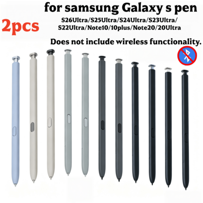 2pcs/For Samsung Galaxy S26Ultra/S25Ultra/S24Ultra/S23Ultra/S22Ultra/Note20Ultra/Note10/Note10+ Stylus Pen, Touch Pen, Phone Pen, Precise Touch, No Wireless Function, Cannot Connect To Phone