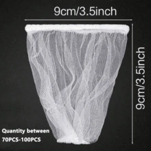 100pcs/300pcs Disposable Mesh Sink Strainer Bags, Leak-Proof Drainage Pockets, Suitable For Kitchen Sink, Vegetable And Dishwashing Basin, Home Drainage Filter Net, Applicable For Floor Drain And Pool Cleaning Supplies - Multicolor - View 11
