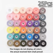 10/15/20/25/40/100Pcs Sewing Machine Colorful Thread Set, Durable Colored Thread (Random Color), Suitable For Handmade And Sewing Projects DIY Clothing Making - Multicolor - View 16