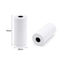 Thermal Paper Rolls, 77x30mm, White, 5/10 Pack,6.5m For Phomemo M03/M03AS/M04S/M04AS Peripage A9/A9S/A9MAX Printers - View 10