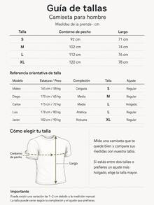 Camiseta de manga corta con caída de hombros y color liso para hombre, de verano Halloween and Día de los Muertos - Negro - Ver 13
