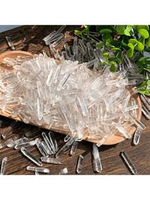 Natural Tea Quartz Crystal Raw Mineral Single Point Column | Smoky Quartz Energy Decor Home Office Feng Shui Stone Mineral Specimen Collection - Multicolor - View 8