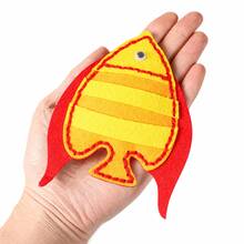 5-Piece Marine Animal DIY Felt Sewing Kit, Hand-Stitching Craft Set With, Needles, Sewing Thread & Bead Chains, Random Colors For Needles, Thread & Bead Chains - Multicolor - View 5