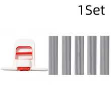 1Set/2Sets No-Wash Desktop Cleaner - Quick Cleaning Design, Compact Desktop Scrubber For Home, Office, Bathroom And Kitchen, Wall Flat Mop, Sponge Mop, Kitchen Mini Mop, Easy To Store, Sturdy Structure, Home Organization, Dorm Essential - Multicolor - View 17
