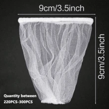 100pcs/300pcs Disposable Mesh Sink Strainer Bags, Leak-Proof Drainage Pockets, Suitable For Kitchen Sink, Vegetable And Dishwashing Basin, Home Drainage Filter Net, Applicable For Floor Drain And Pool Cleaning Supplies - Multicolor - View 10