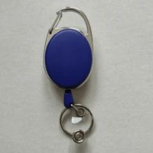 1pc High-Quality Retractable Badge Holder, 360° Rotating, With Belt/Carabiner, Built-In Nylon Cord, Key Ring, Snap Button And PVC Lanyard - Perfect For Organizing Multiple IDs, Cards, Tickets And Cash. Car Accessory, Cute Gothic Y2K Halloween Accessory, Teacher's Day Gift. - Multicolor - View 14